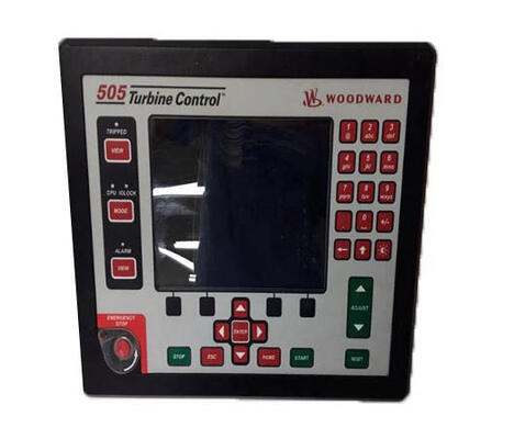 Woodward 8200-1312 Endüstriyel Turbin Yönetimi için Yüksek Hassasiyetli Hız Kontrolü ve Grafik İnsan-Makine Arayüzü ile Dijital Vali Turbine Kontrol Sistemi