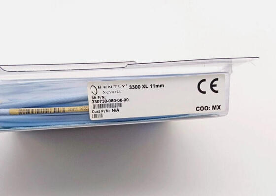 Bently Nevada 330730-080-00-00 Standart Panel Kurulumlu 3300XL Girdap Akımı Sensör Sistemi için 11mm Uzatma Kablosu 8,0 Metre