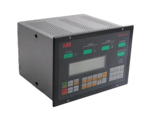 CMA120 3DDE300400 3 Pozisyonlu Kayar Anahtarlı ABB Temel Kontrol Paneli Ünitesi 8 Dijital Giriş ve 4 Analog Giriş