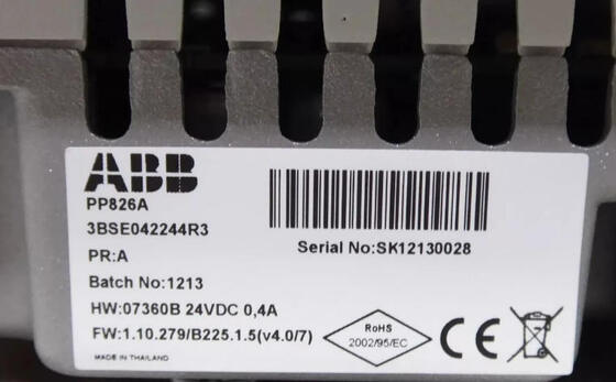 PP826A 3BSE042244R3 ABB Control IT Endüstriyel Operatör Paneli Üretildi
