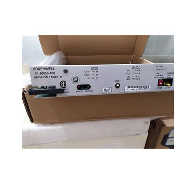 51196653200 Honeywell Dcs Tdc 3000 Beş Yuvalı Dosya Güç Kaynağı