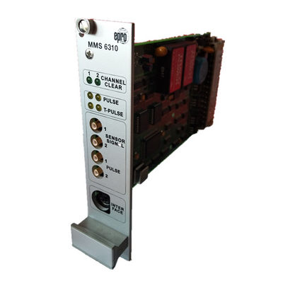 EPRO MMS 6310 Çift Kanallı Tuş Darbe Monitörü MMS6310 Dcs Kontrol Sistemi