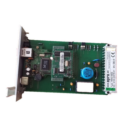 MMS 6822 Emerson EPRO MMS6822 Endüstriyel Otomasyon İçin Dağıtılmış Kontrol Sistemi