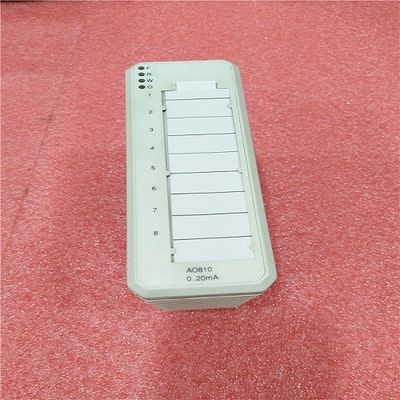 AO810 3BSE008522R1 ABB PLC Analog Çıkış Modülü 1x8 CH S800 I/O DCS