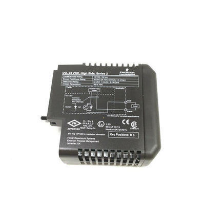 KJ3202X1-BA1 Emerson EPRO DeltaV Yüksek Taraf 24V Çıkış Modülü Sigortalı G/Ç Terminali Blk 12P2536X062