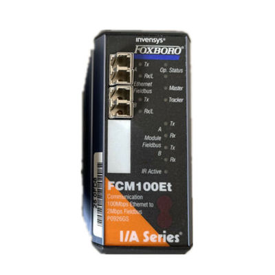 FCM100ET Foxboro Parçaları DCS I/A Serisi Ethernet Fieldbus İletişim Modülü P0926GS Invensys