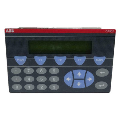 CP502 ABB PLC Endüstriyel Arkadan Aydınlatmalı LCD HMI Terminal Paneli G/Ç DCS 1SBP260171R1001