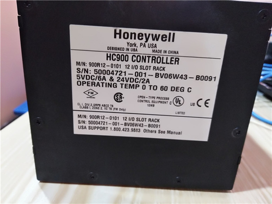 900R12-0101 Honeywell 12 Yuvalı G/Ç Rafı HC900 Denetleyici PLC Modülü