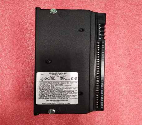 IC660BBA023 GE Fanuc Termokupl Giriş Bloğu Güç Kaynağı Gerilimi 18 - 56VDC General Electric