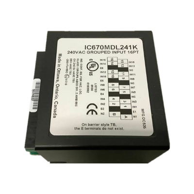 IC670MDL640 GE Fanuc GE Alan G/Ç 24VDC Pos/Neg Ayrık Giriş Modülü General Electric