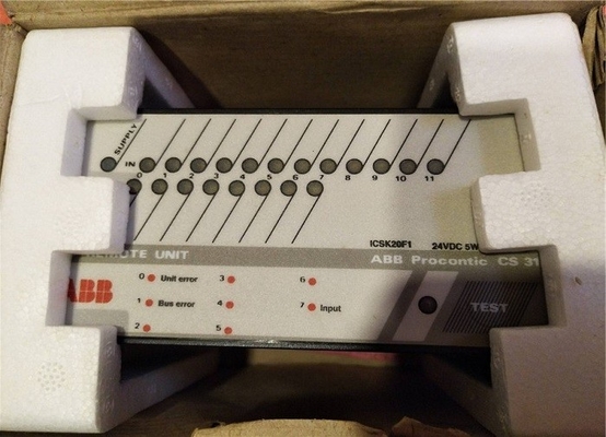 ICSK20F1 ABB Procontic CS 31 ICSK 20F1 I/O Uzak Ünite CS31 PLC Yedek Parçaları FPR3327101R1202