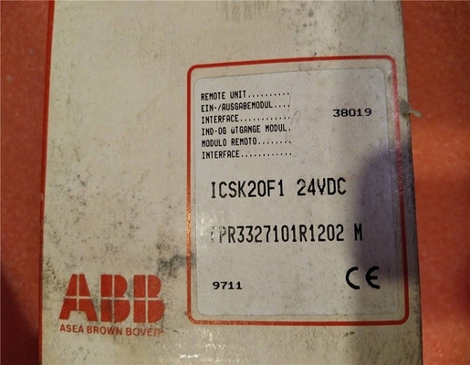 ICSK20F1 ABB Procontic CS 31 ICSK 20F1 I/O Uzak Ünite CS31 PLC Yedek Parçaları FPR3327101R1202