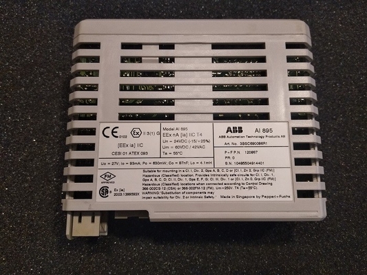 AI895 3BSC690086R1 ABB PLC Analog Giriş IS HART 8 kanal S800 I/O