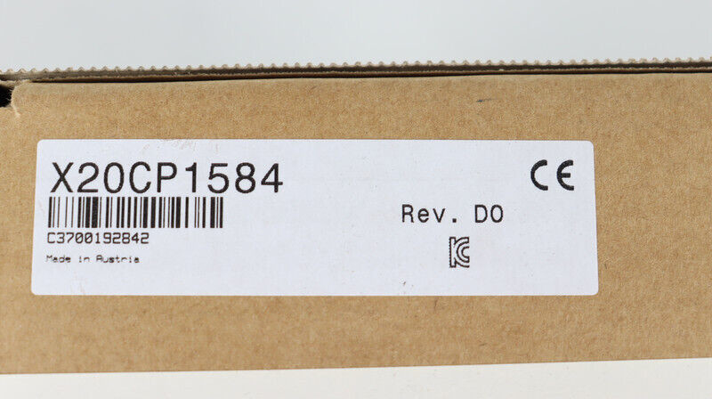 X20CP1584 B&amp;R Automation Plc 0.6 GHz CPU, 256 MB DDR2 SDRAM X20 Sistem Modülü ile