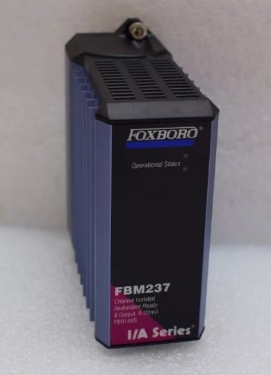 Foxboro FBM237 P0914XS Sekiz Analog Çıkış Kanalı 0-20 mA Sinyalleri HART Alan Aygıtları ile Elektriksel Olarak Uyumludur