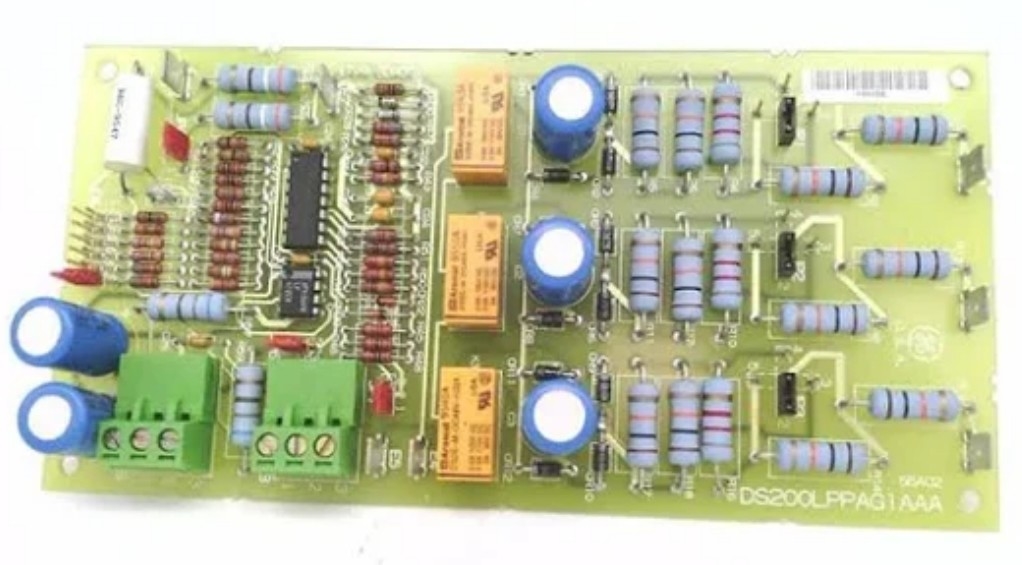 DS200LPPAG1A GE Line Protection Board Basılı Tahta 7 Jumper ve 2 Terminal Blokları General Electric