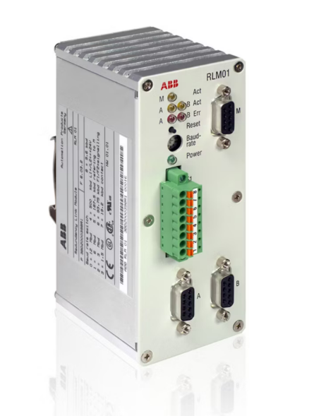 ABB RLM01 PROFIBUS Redundanlık Bağlantı Modülü, Redundan PROFIBUS DP Sinyal Tekrarlayıcısı ve Otomatik Hat Değiştirme