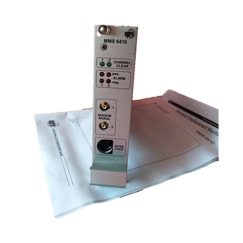 Santralde MMS 6410 Emerson EPRO Çift Kanallı Ölçüm Amplifikatörü MMS 6410 Dcs Sistemi