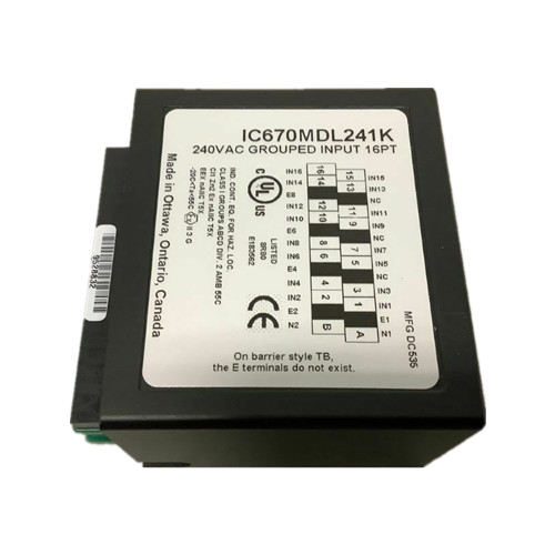 IC670MDL640 GE Fanuc GE Alan G/Ç 24VDC Pos/Neg Ayrık Giriş Modülü General Electric